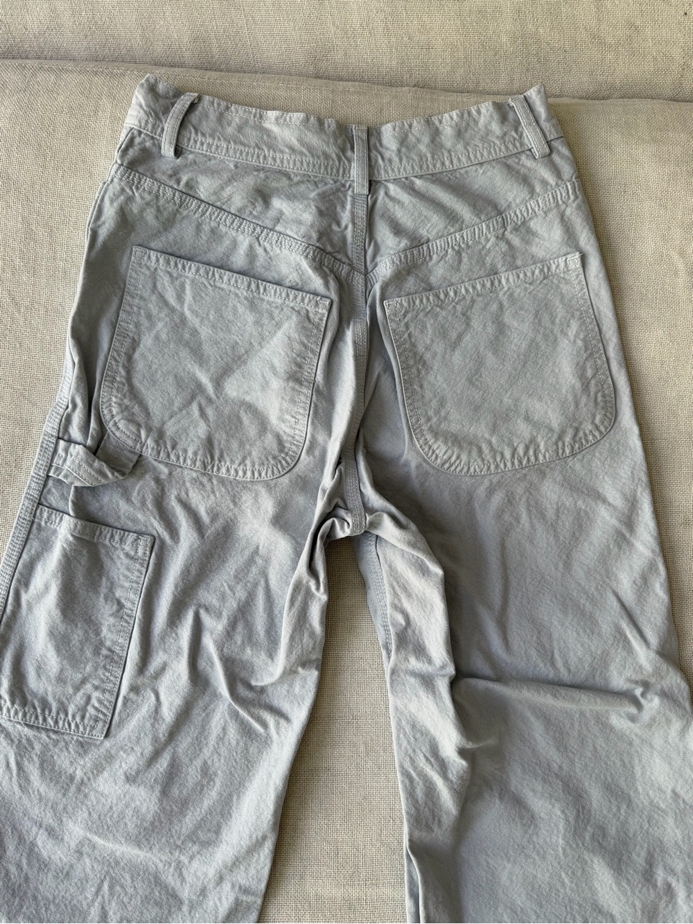 Jesse Kamm Handy Pants in Smokey Blue Size 4 - Picture 4 of 5